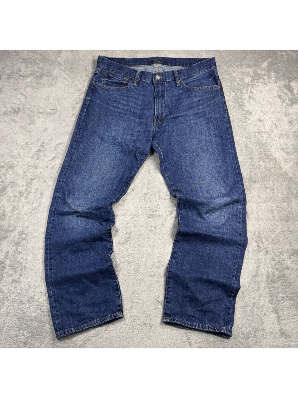 Polo Ralph Lauren The Classic Fit Jeans Mens 33(34) Blue Preppy Skater Denim